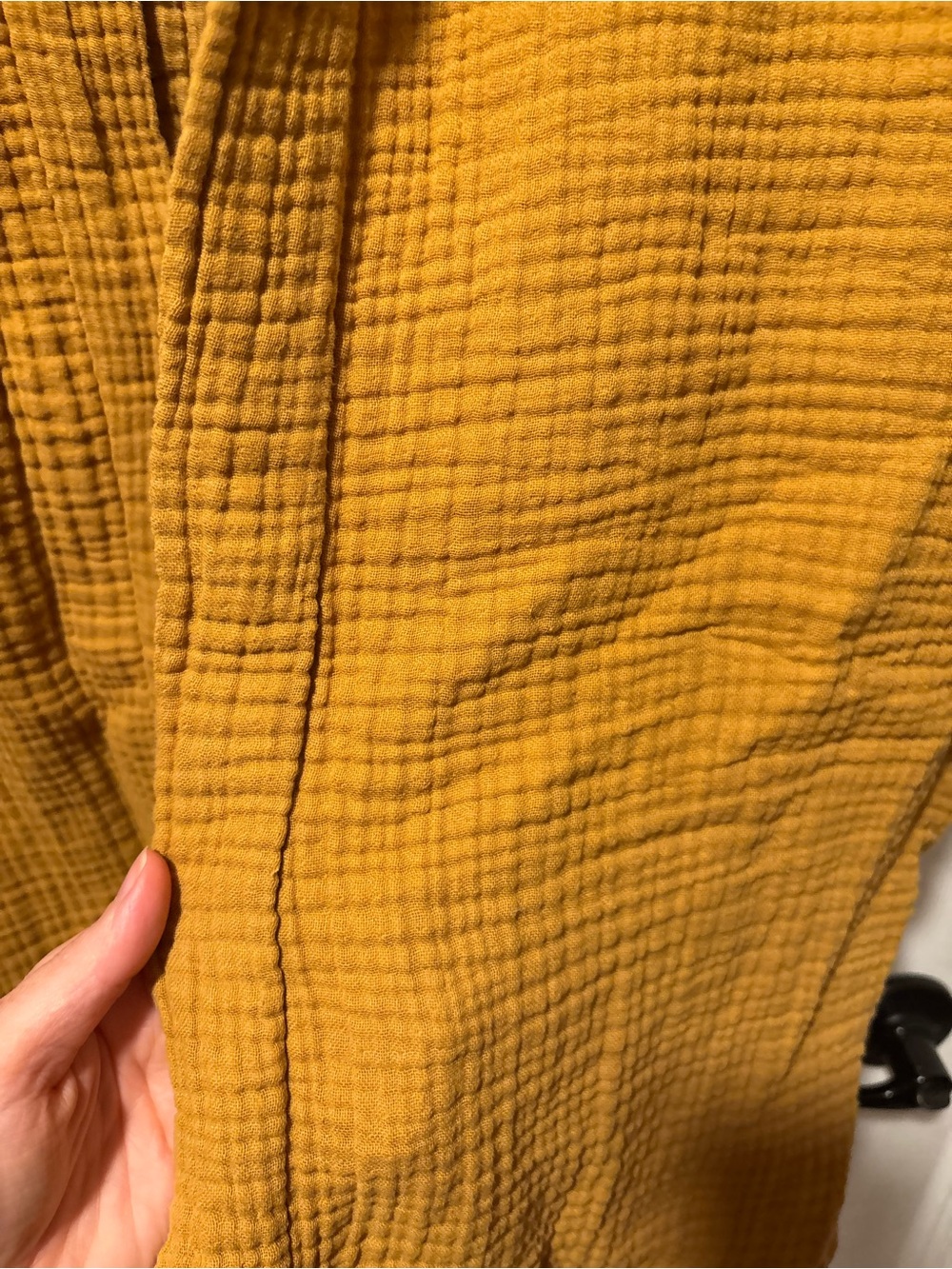 Mustard Parachute Robe - Picture 3 of 5
